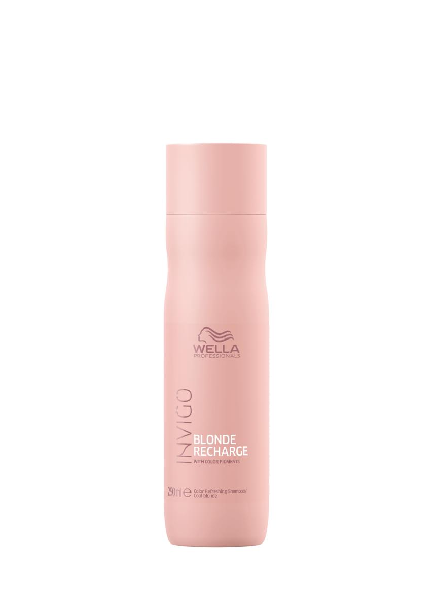 Wella Invigo Blonde Recharge Cool Blonde Shampoo - Hair products New Zealand | Nation wide hairdressing & hair care group