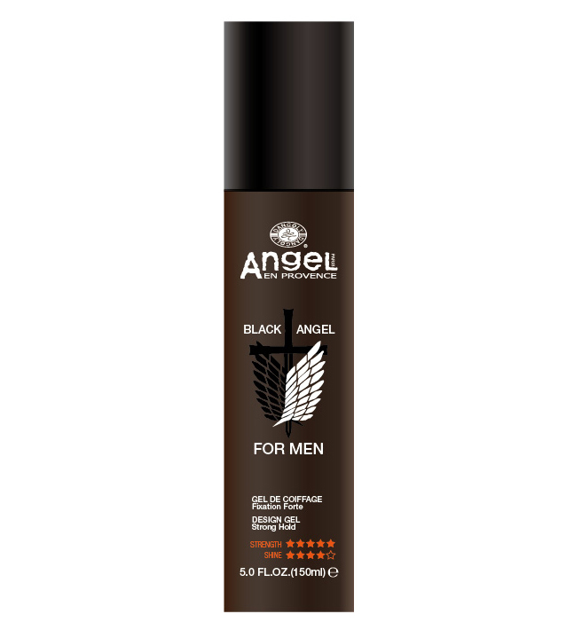 Angel Mens Black Angel Design Gel 150ml - Hair products New Zealand |  Nation wide hairdressing & hair care group