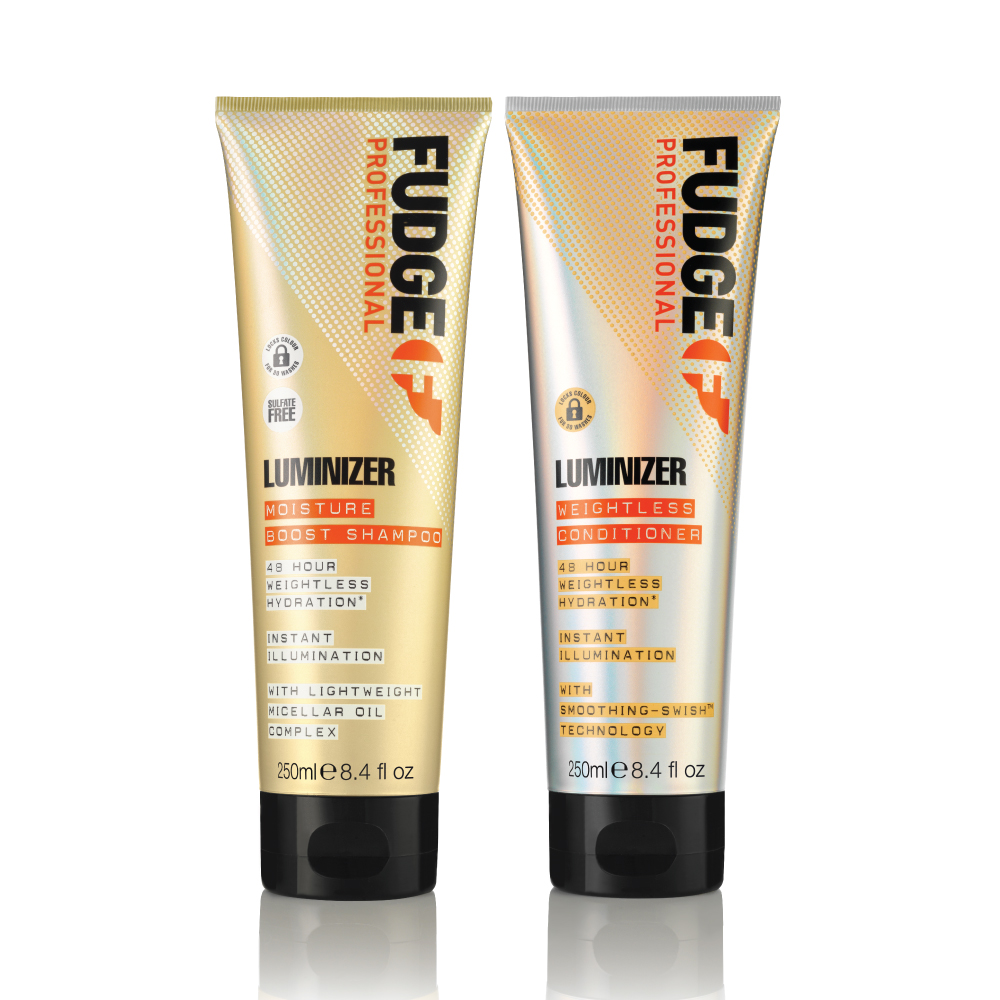 Fudge Luminizer Shampoo & Conditioner 250ml Duo - Hair products New Zealand  | Nation wide hairdressing & hair care group