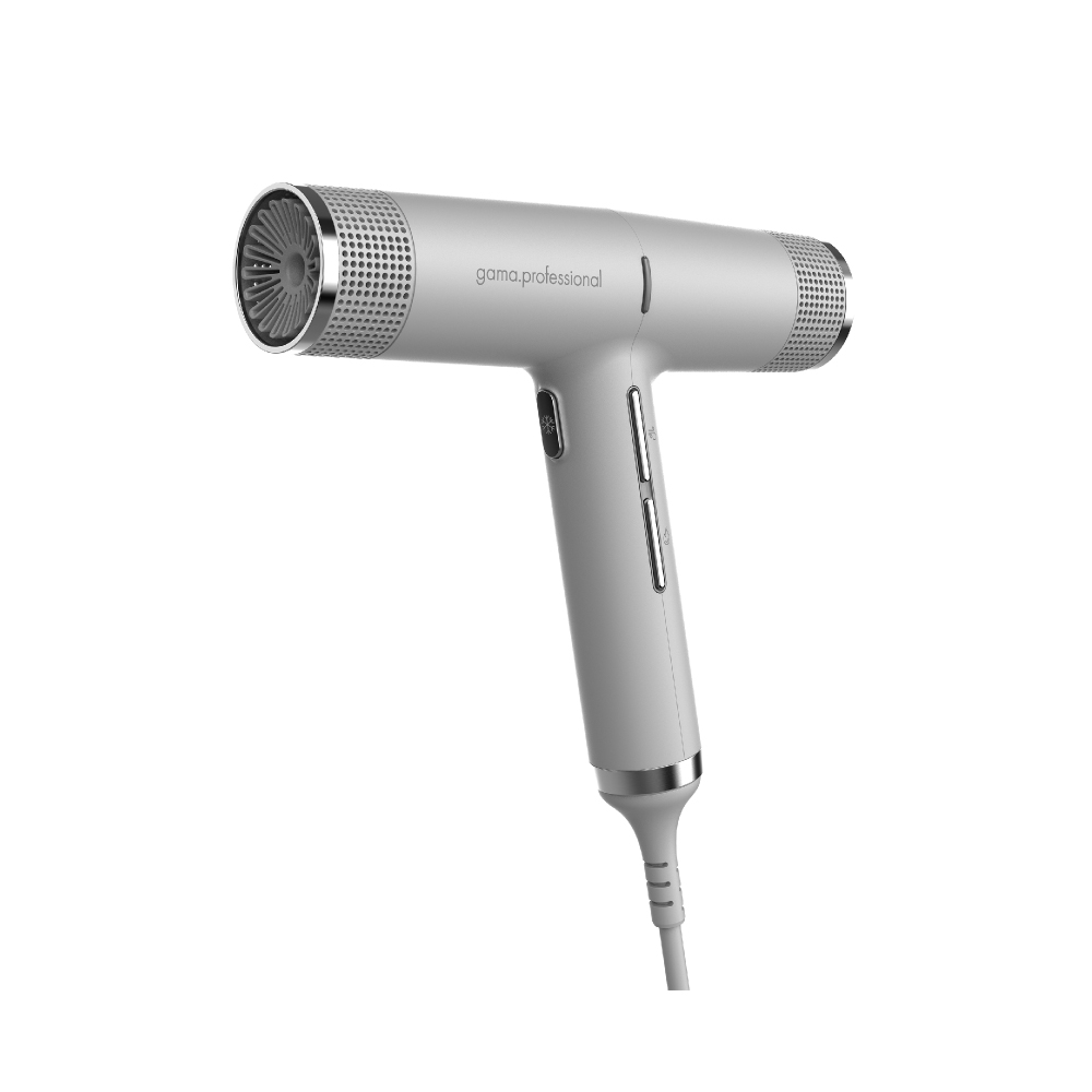Gama Professional iQ Perfetto Hair Dryer Silver - Hair products New Zealand  | Nation wide hairdressing & hair care group