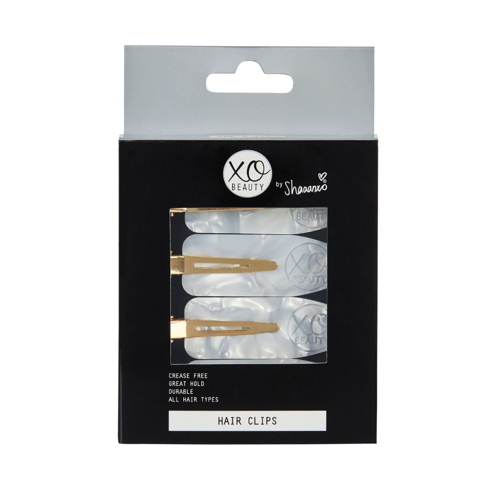 XoBeauty Crease Free Hair Clips She's Icey 4 Pack - Hair products New  Zealand | Nation wide hairdressing & hair care group