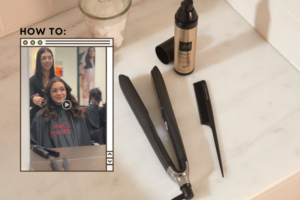 How to Curl Hair with a Hair Straightener – Simple Step by Step with Video