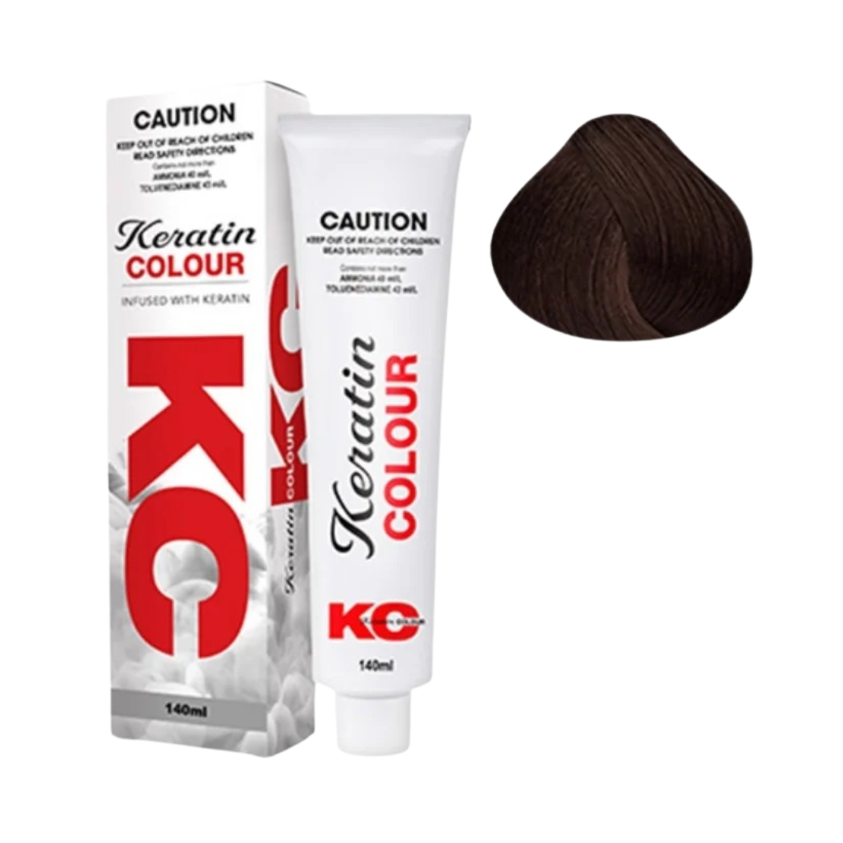 Keratin Colour 5.6 Light Red Brown 140g