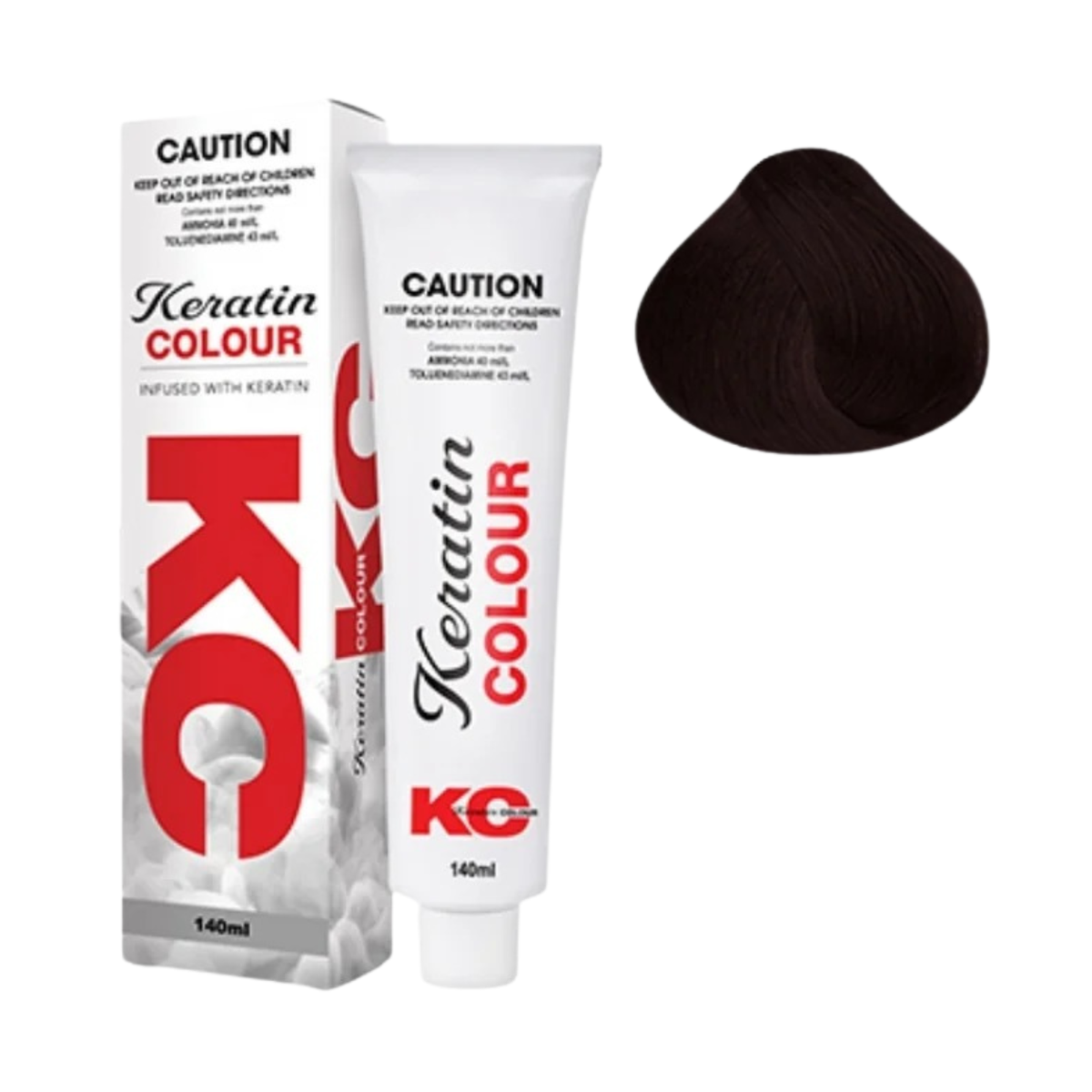 Keratin Colour 4.62 Violet Reddish Brown 140g