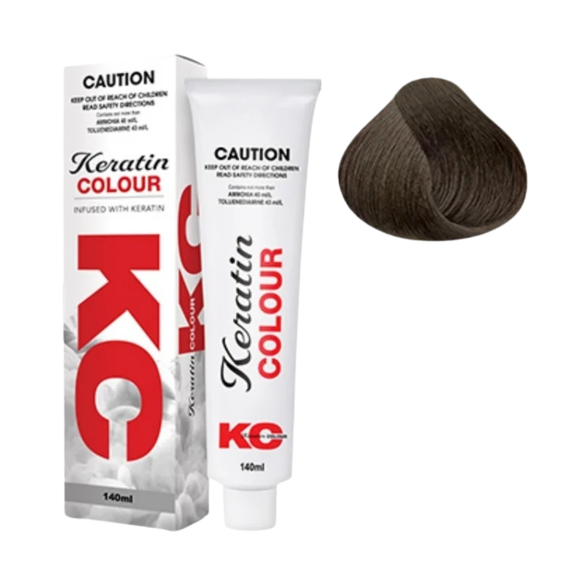 Keratin Colour 7.1 Ash Blonde 140g