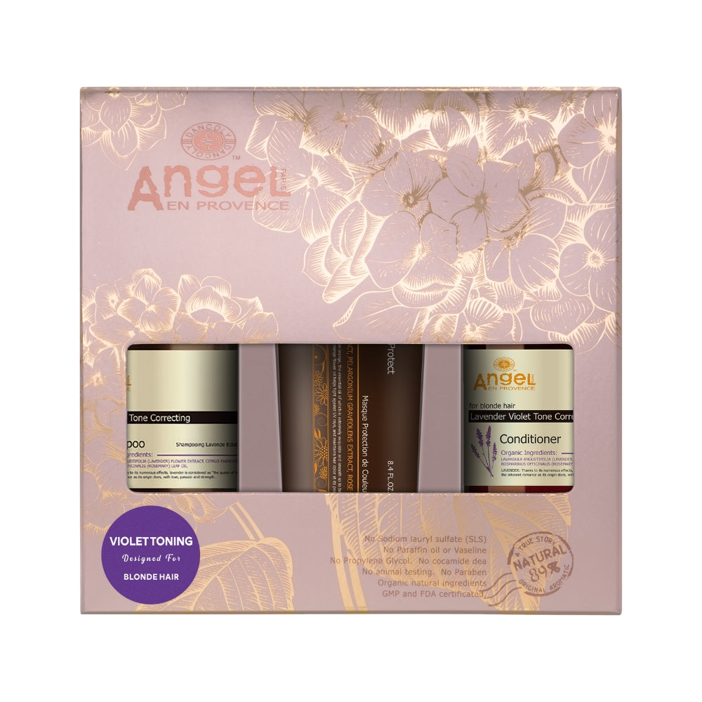 Angel Violet Toning/Mask Trio