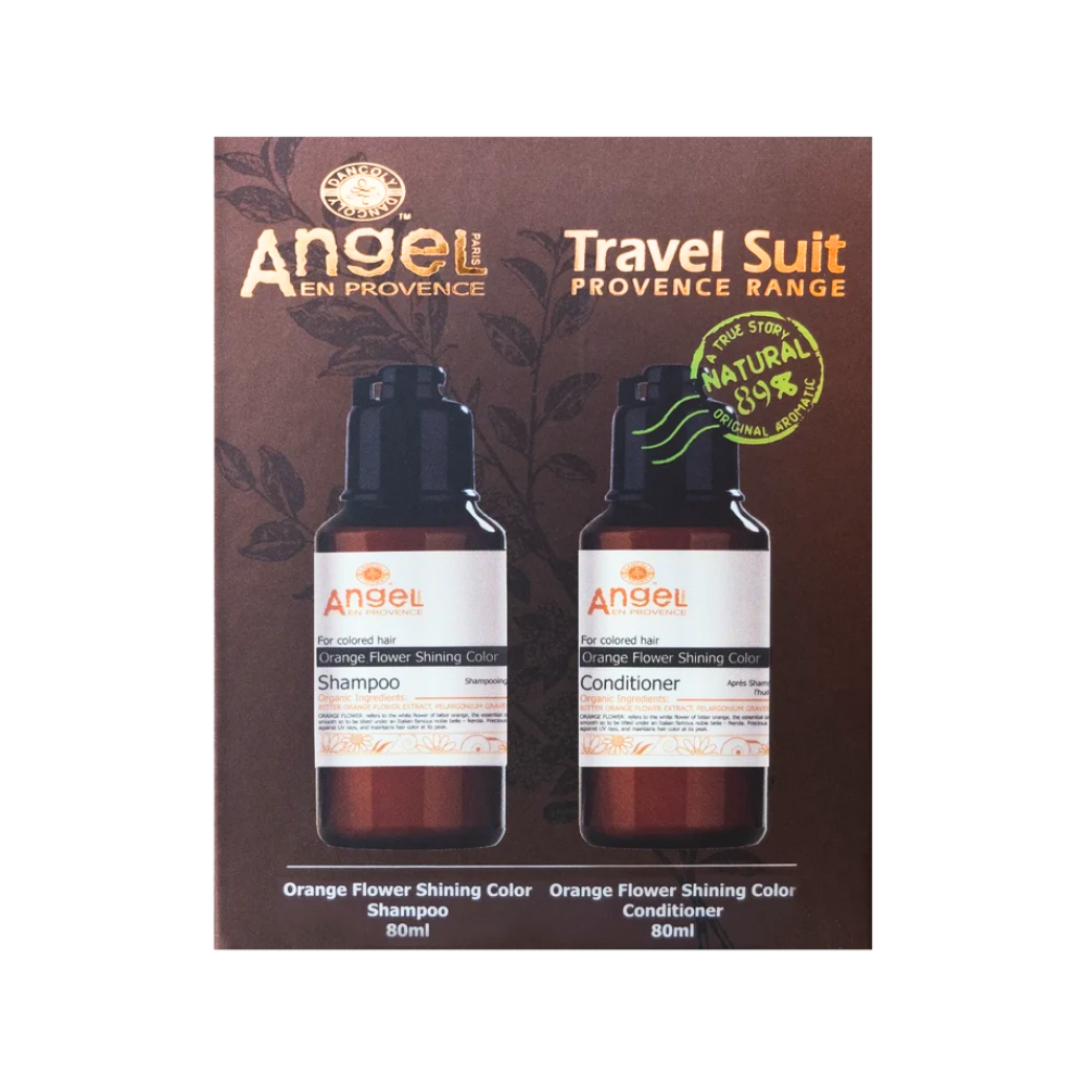 Angel Orange Flower Travel Duo