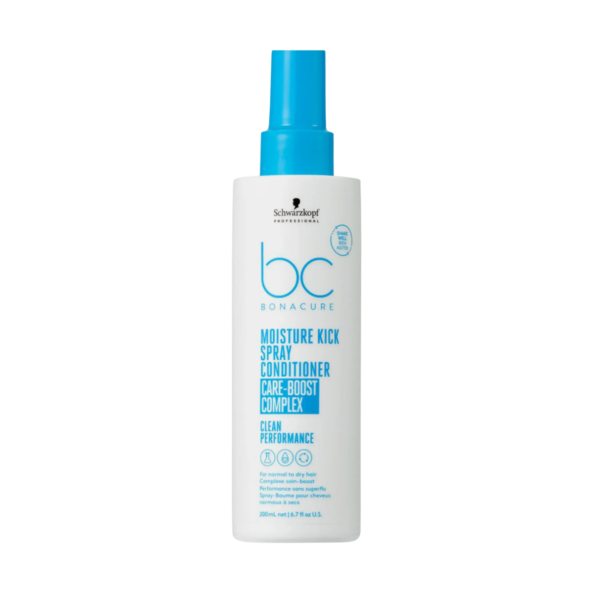 BC Clean Performance Moisture Kick Spray Conditioner 200ml