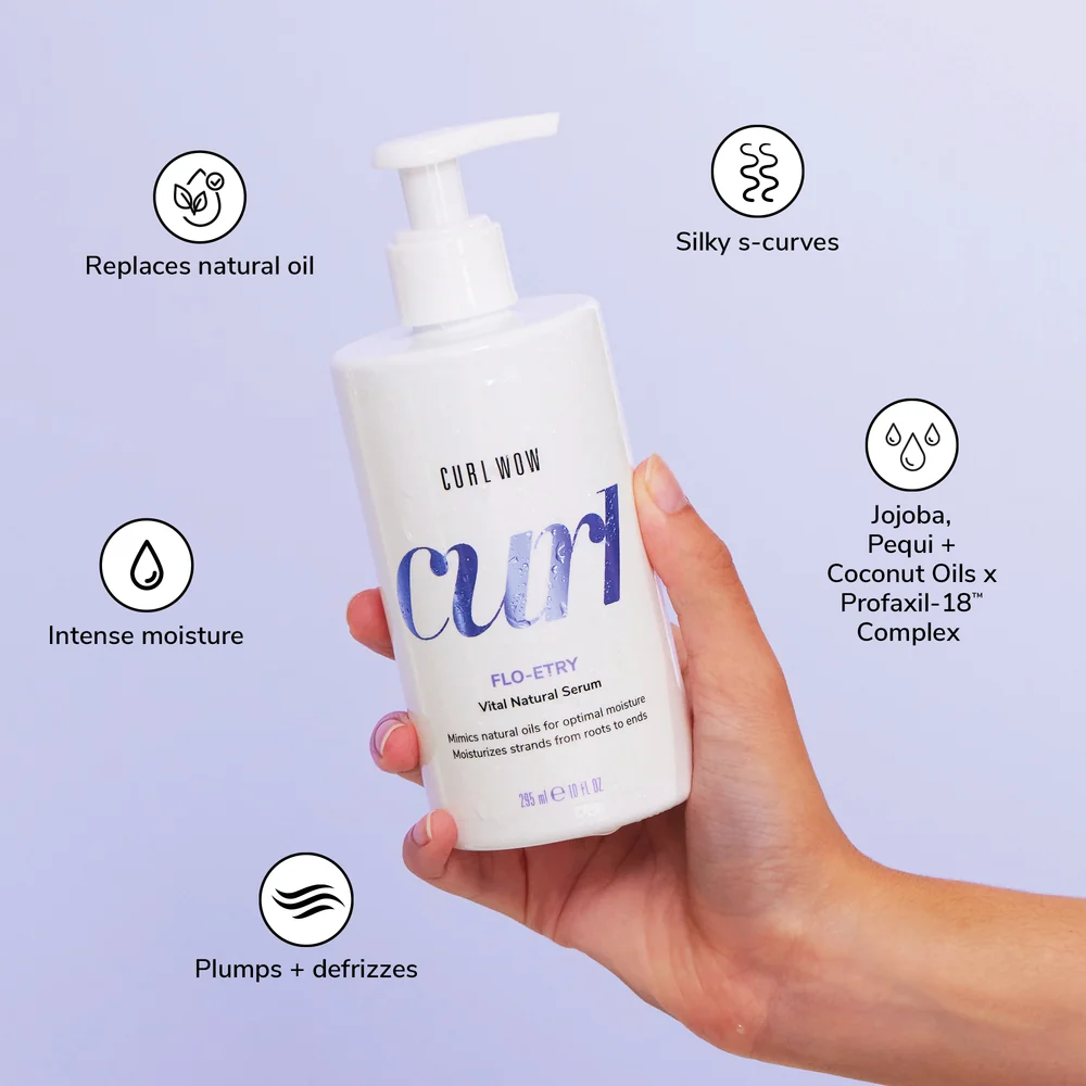 Curl Wow Flo-etry Vital Natural Serum 295ml