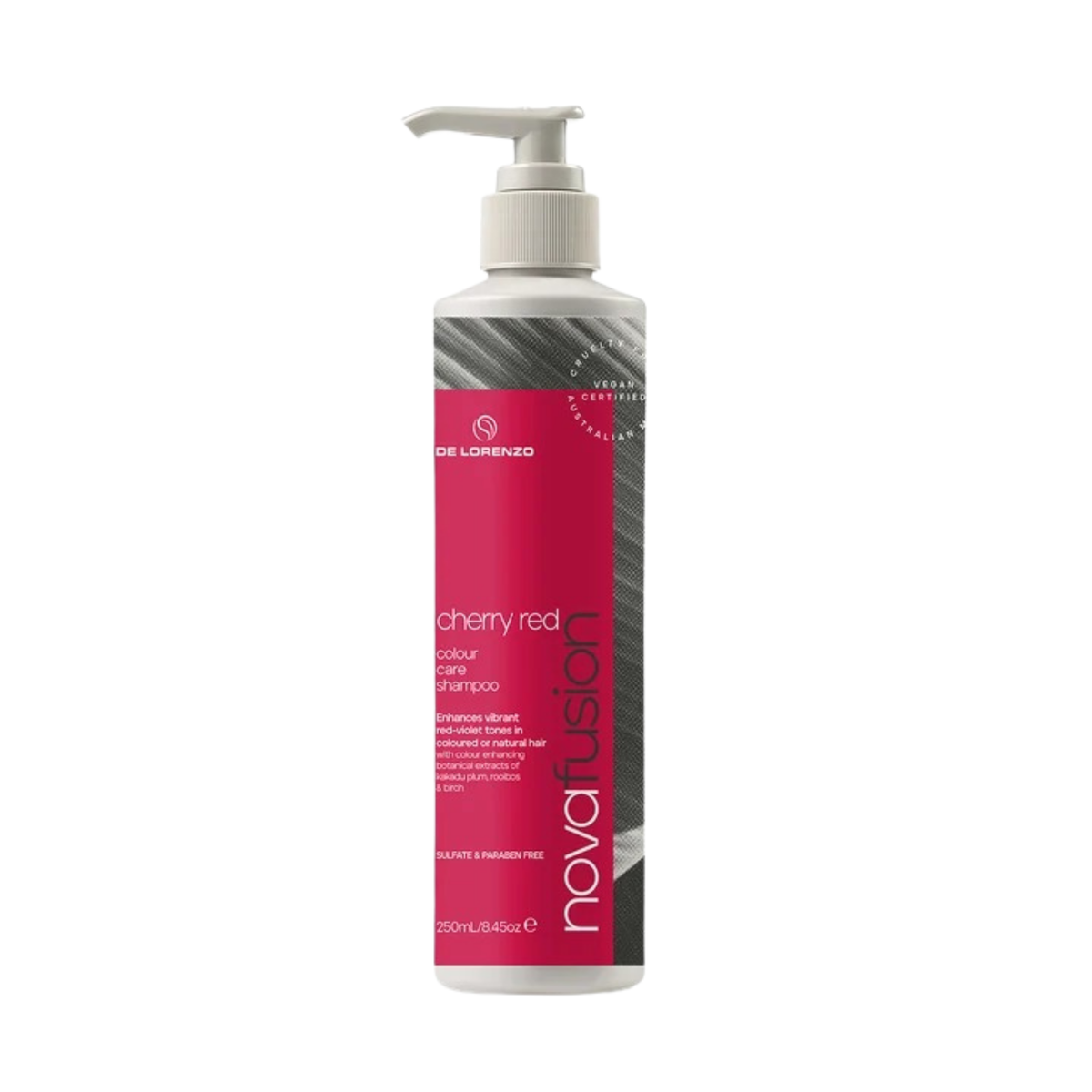De Lorenzo Nova Fusion Cherry Red Shampoo 250ml