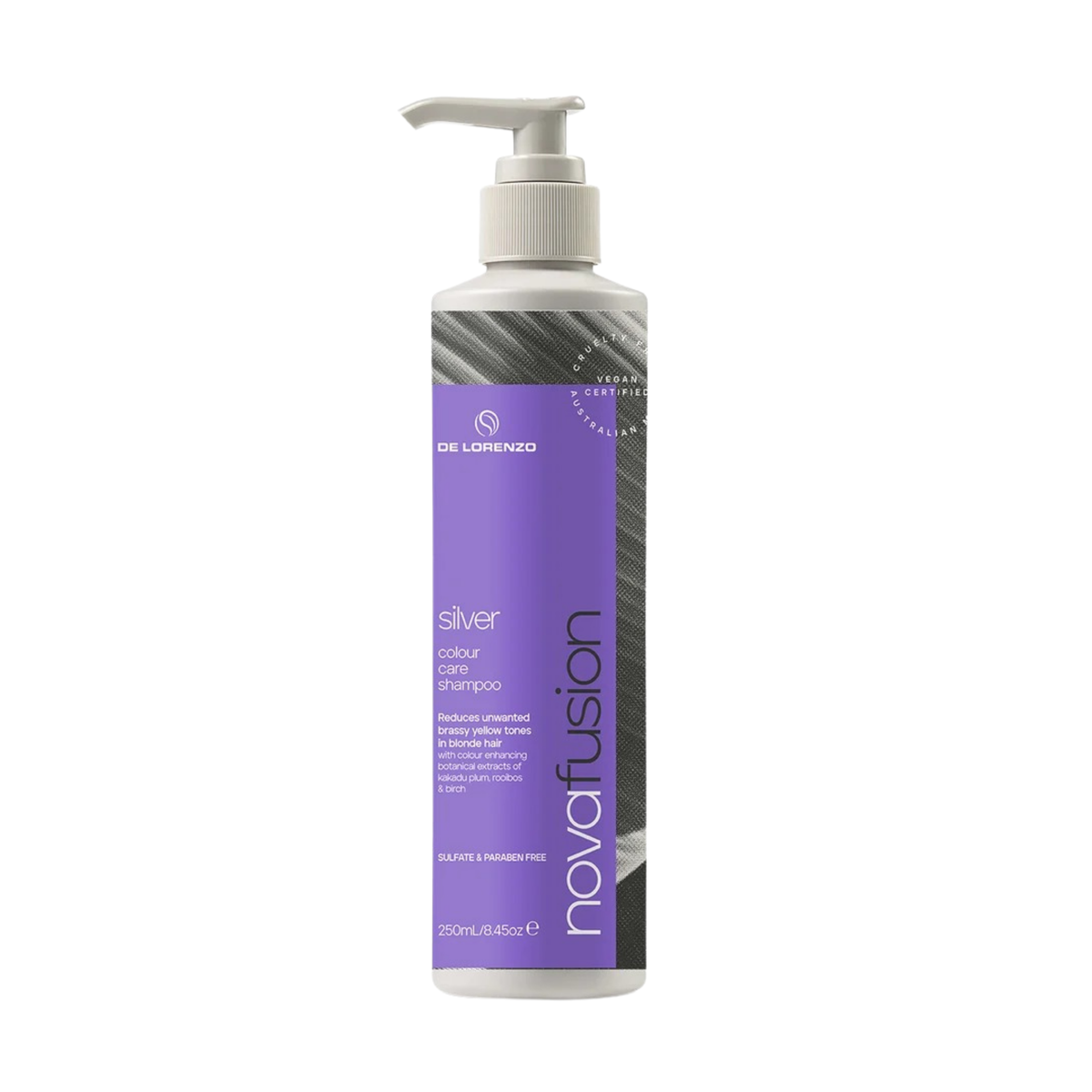 De Lorenzo Nova Fusion Silver Shampoo 250ml