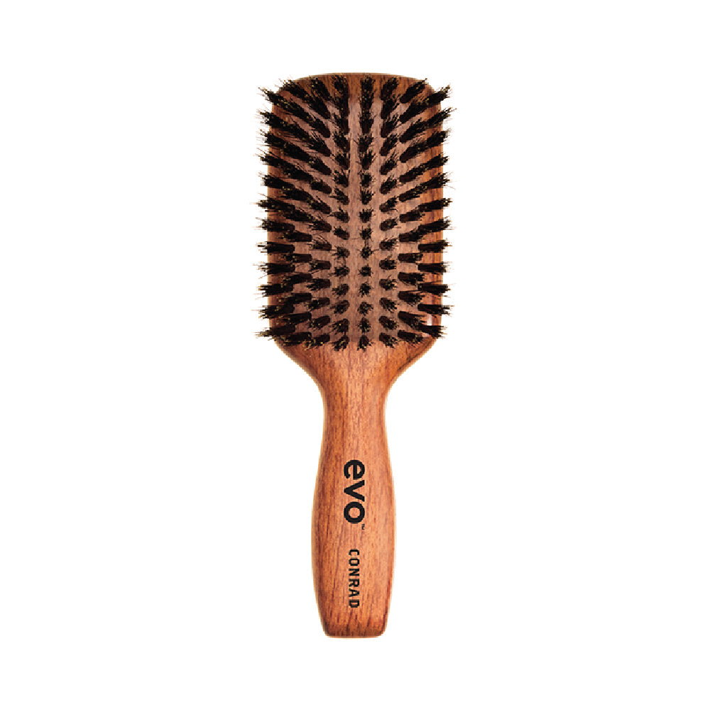 Evo Conrad Natural Bristle Paddle Brush