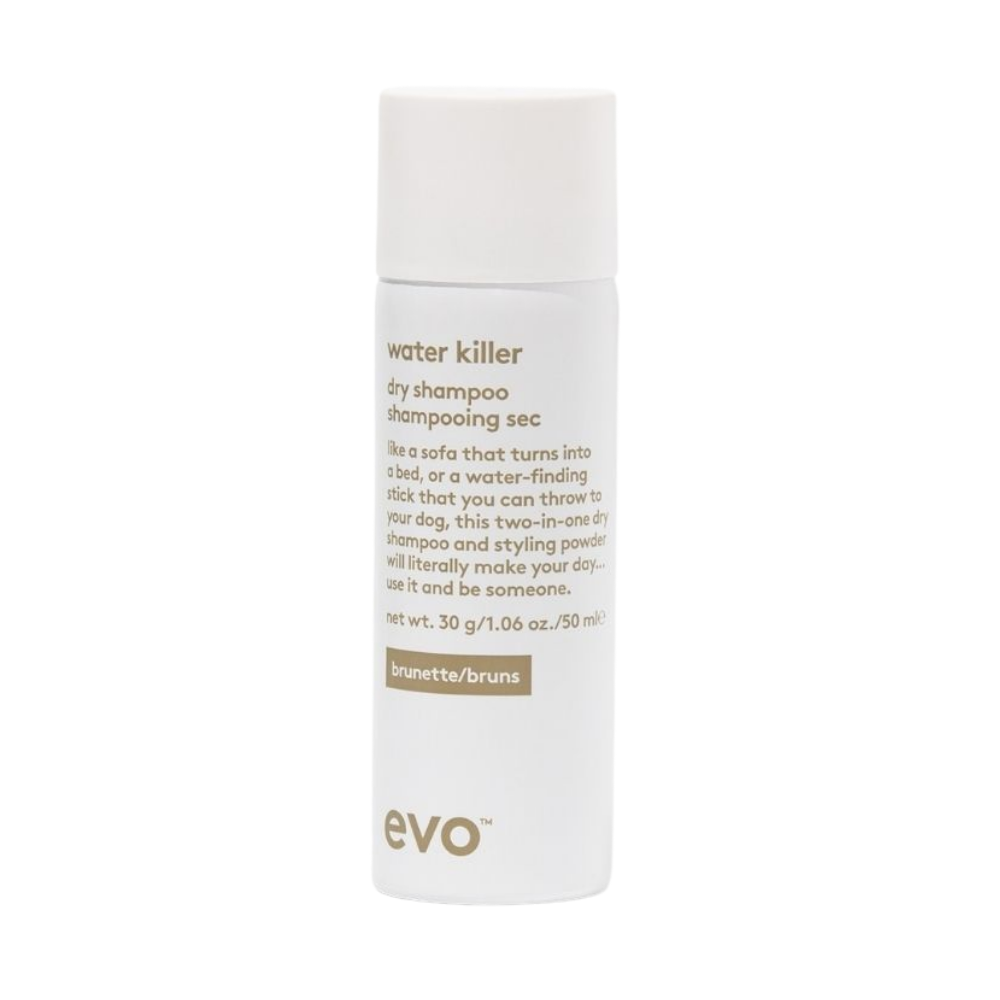 Evo Water Killer Dry Shampoo Brunette Travel 50ml