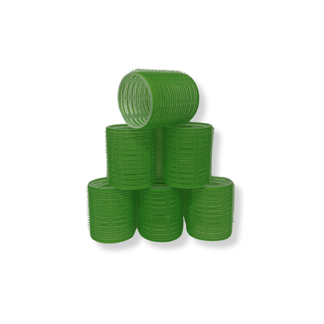 Velcro Rollers Green Pk 6 50mm