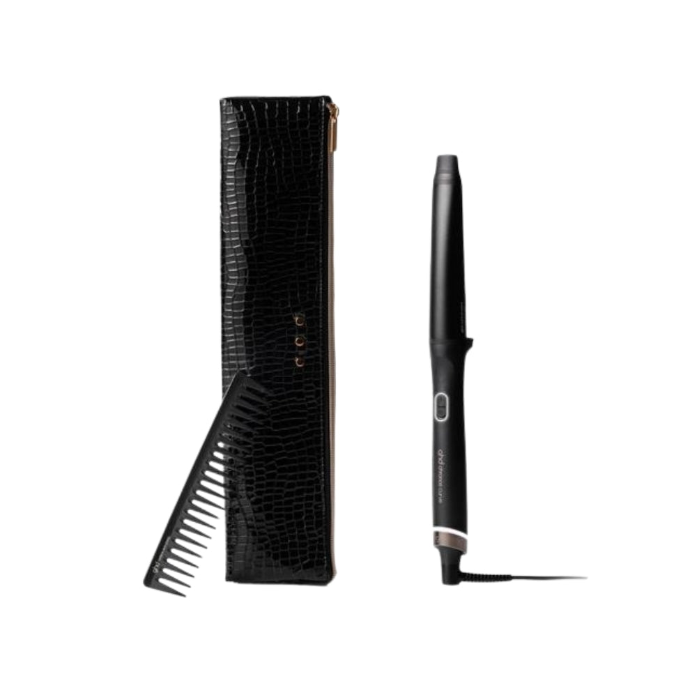Ghd Chronos Curve Conical Wand Black Gift Set