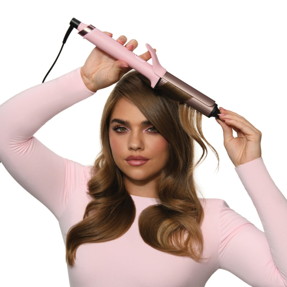 Ghd Chronos Curve Grand 32mm Tong in Dusted Pink