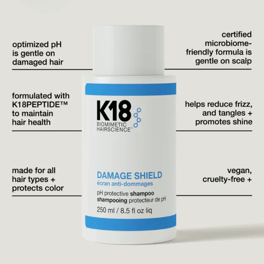 K18 Damage Shield pH Protective Shampoo 250ml