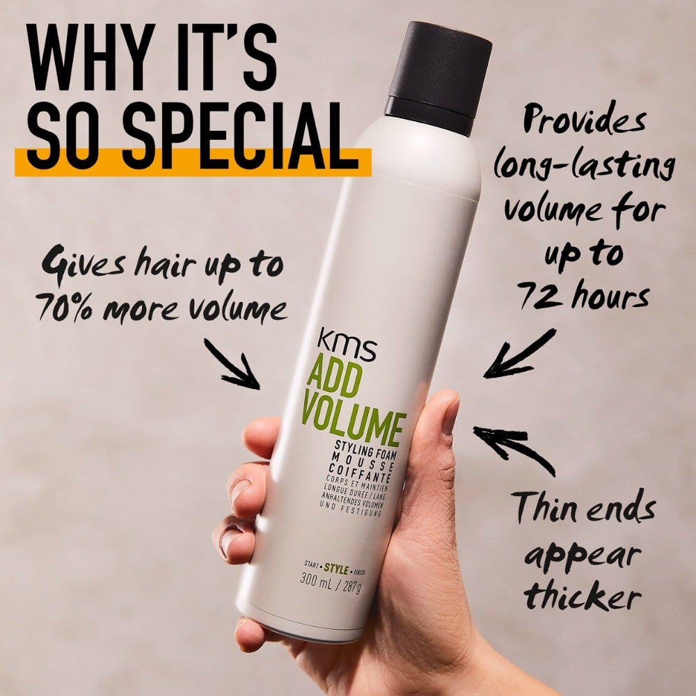 KMS AddVolume Styling Foam 300ml