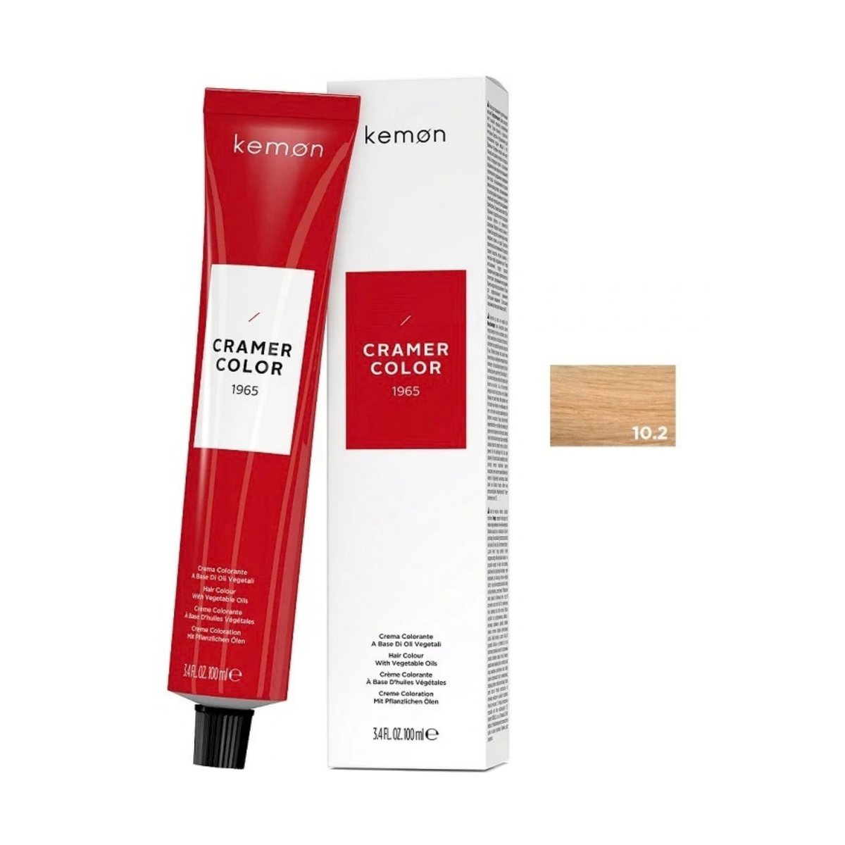 Kemon Cramer Color 10.2 Platinum Tobacco 100ml