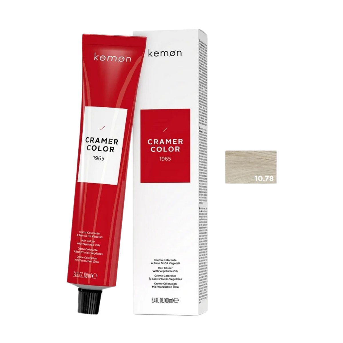 Kemon Cramer Color 10.78 Violet Pearl Platinum 100ml