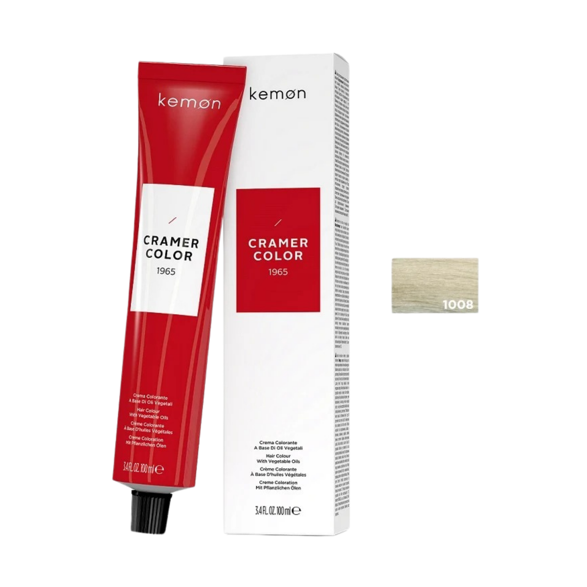 Kemon Cramer Color 1008 Ultra Lightener Pearl 100ml