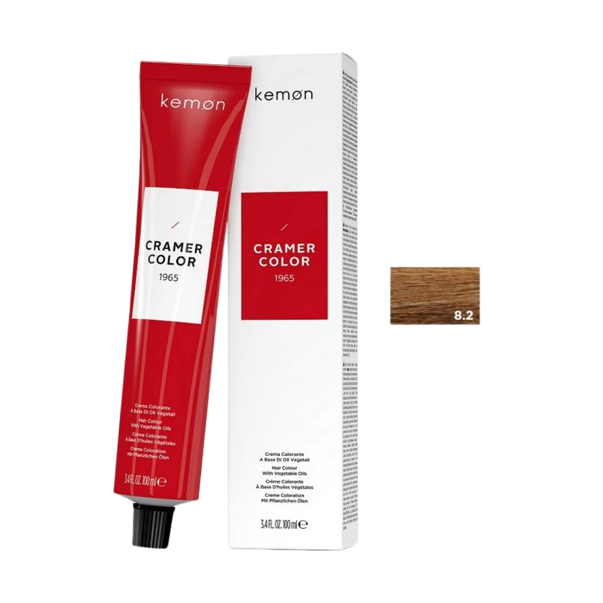 Kemon Cramer Color 8.2 Light Cinnamon Blonde 100ml