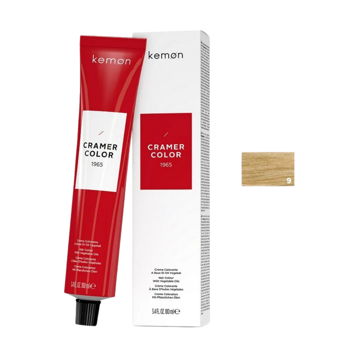 Kemon Cramer Color 9N Extra Light Blonde 100ml