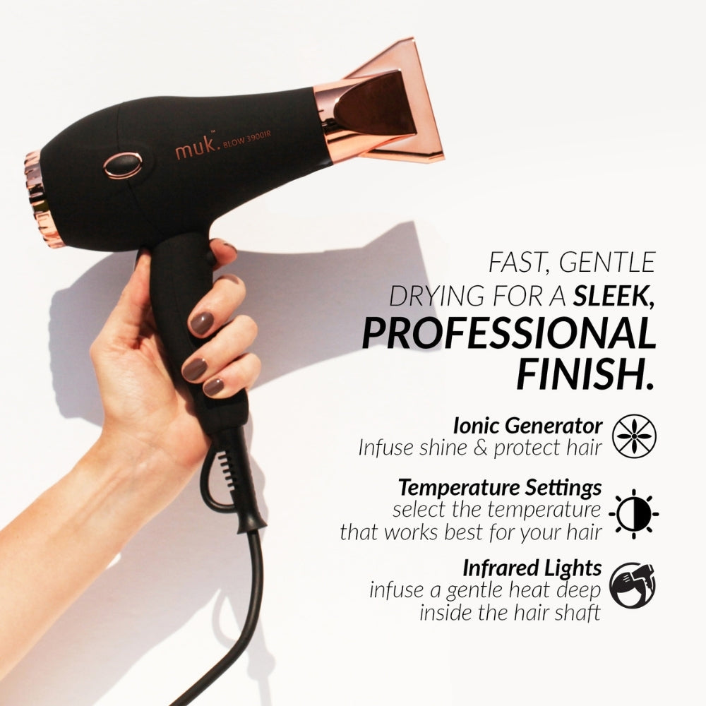 Muk Hair Curl & Diffuse (Blow Hair Dryer) Bundle