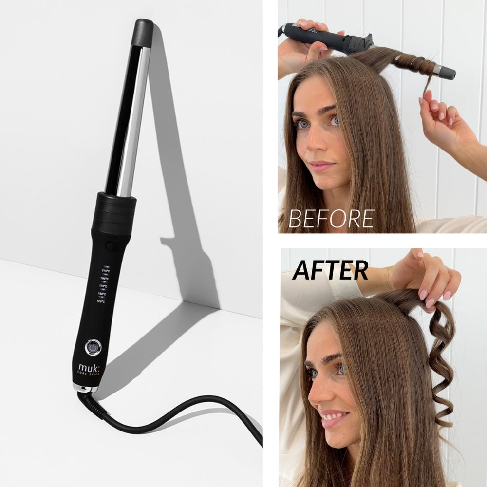 Muk Curling Wand – 3 Barrels