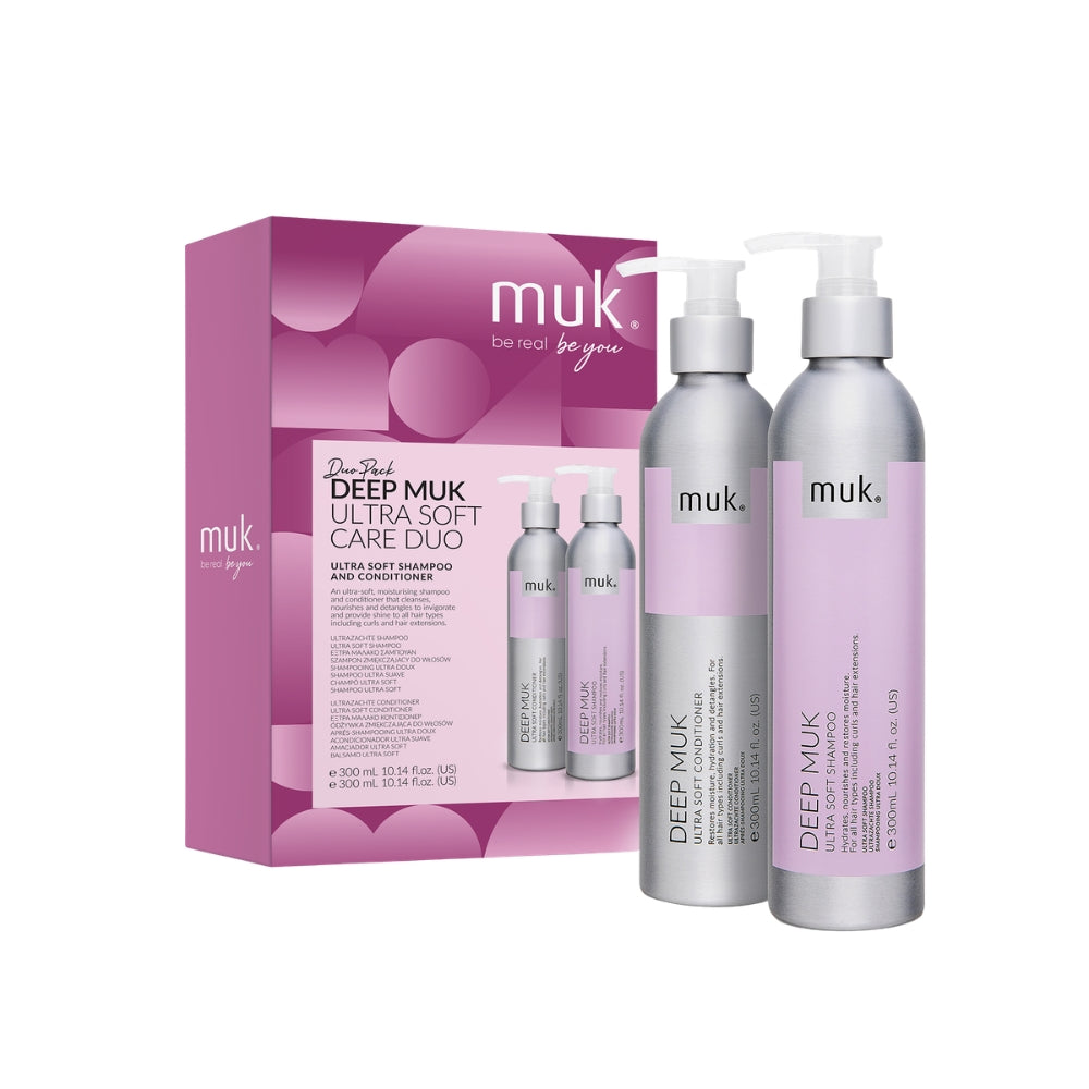 Muk Deep Ultra Soft 300ml Shampoo and Conditioner Duo