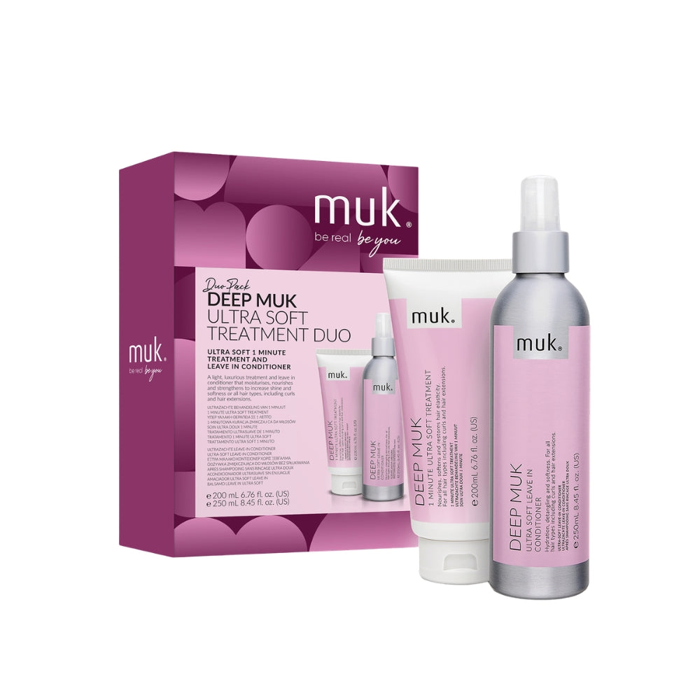 Muk Deep Ultra Soft Treatment Duo (1 Minute Treatment and Leave In Conditioner)
