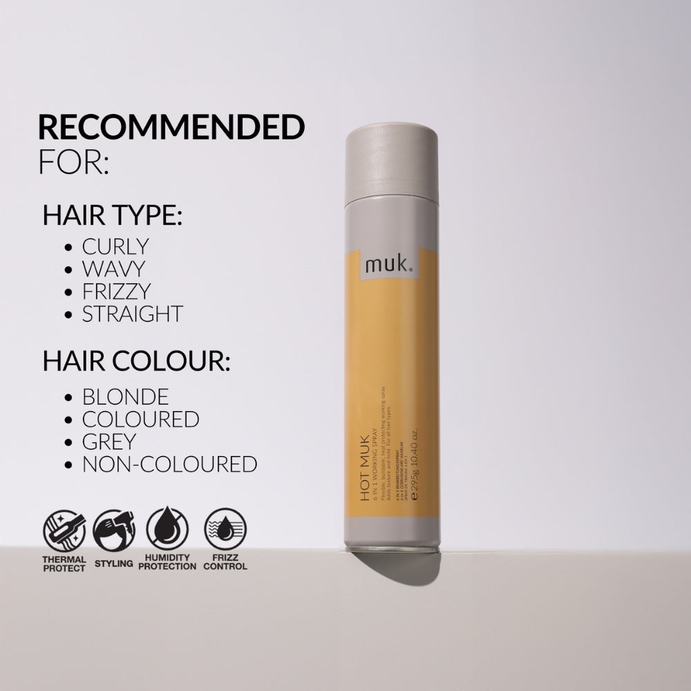 Muk Hot 6 in 1 Working Spray 295g