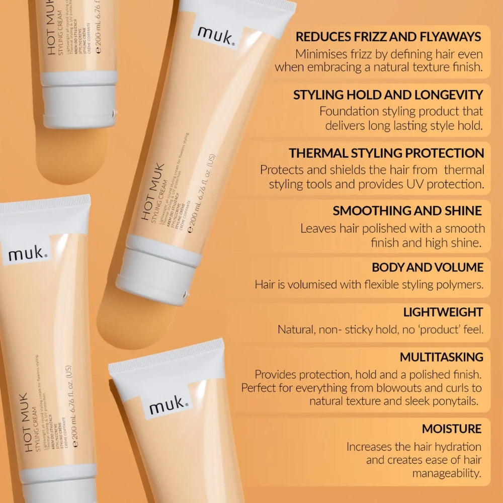 Muk Hair Bouncy Blowout (Blow Hair Dryer) Bundle