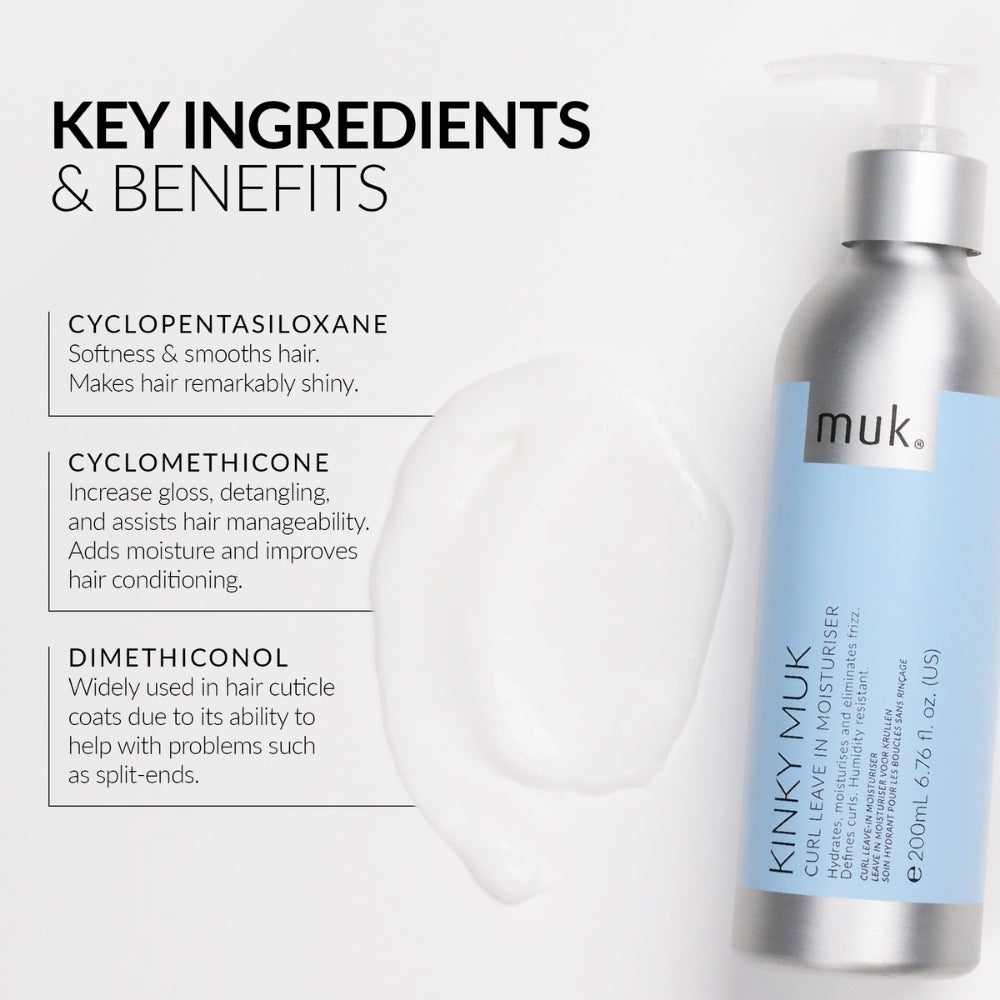Muk Kinky Leave In Moisturiser 200ml