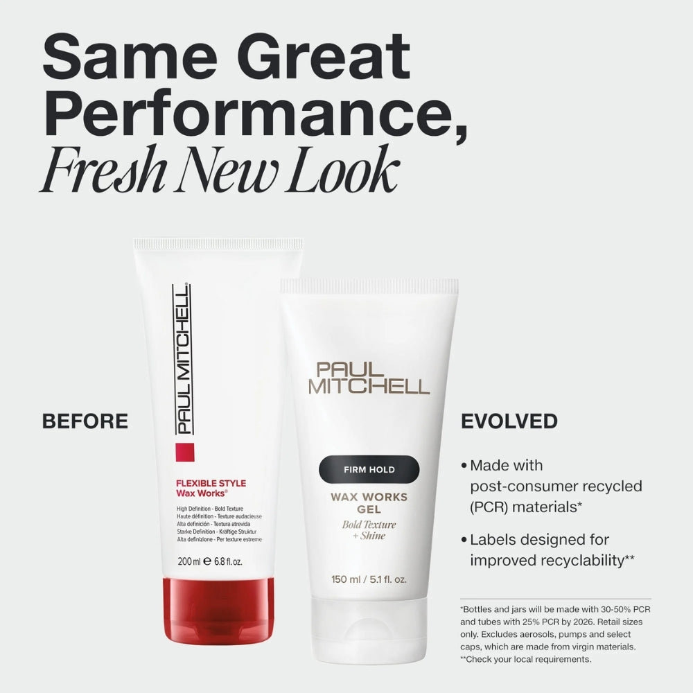 Paul Mitchell Firm Hold Wax Works Gel 150 mL