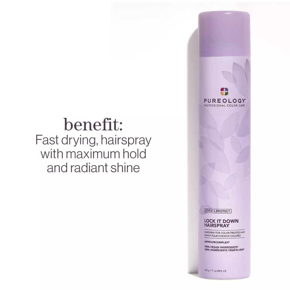 Pureology Style & Protect Lock It Down Hairspray 365ml