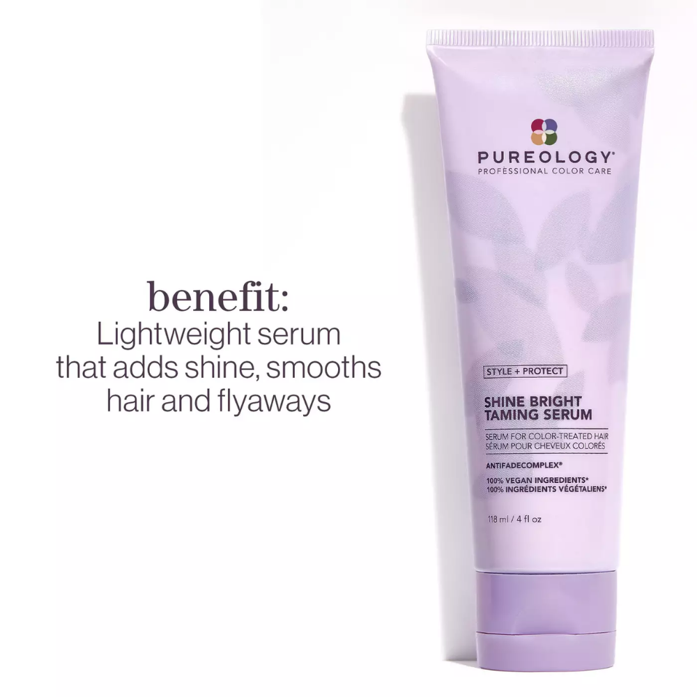 Pureology Style & Protect Shine Bright Taming Serum 118ml