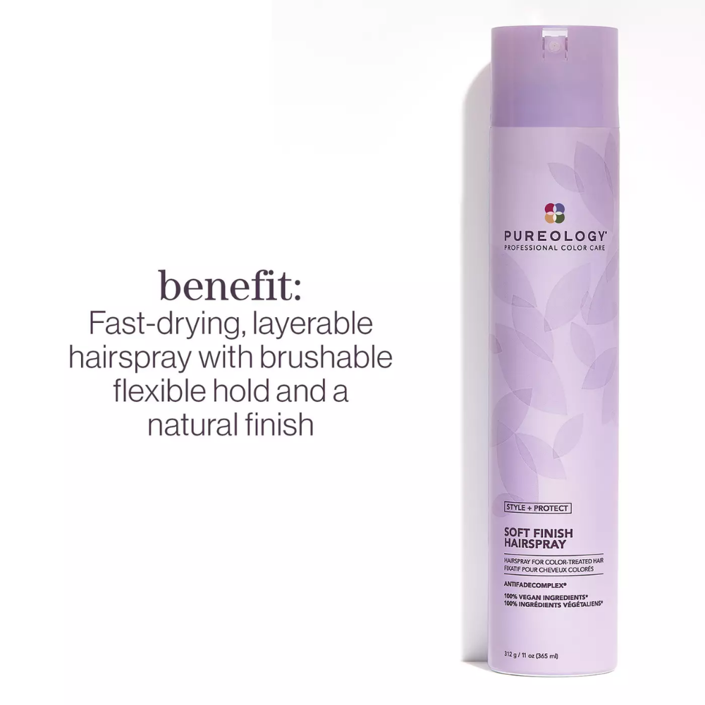 Pureology Style & Protect Soft Finish Hairspray 312g