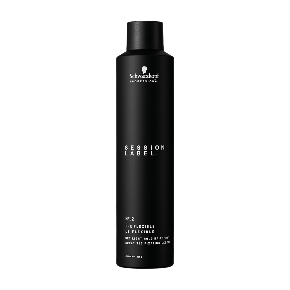 Schwarzkopf Session Label No.2 The Flexible Dry Light Hold Hairspray 300ml