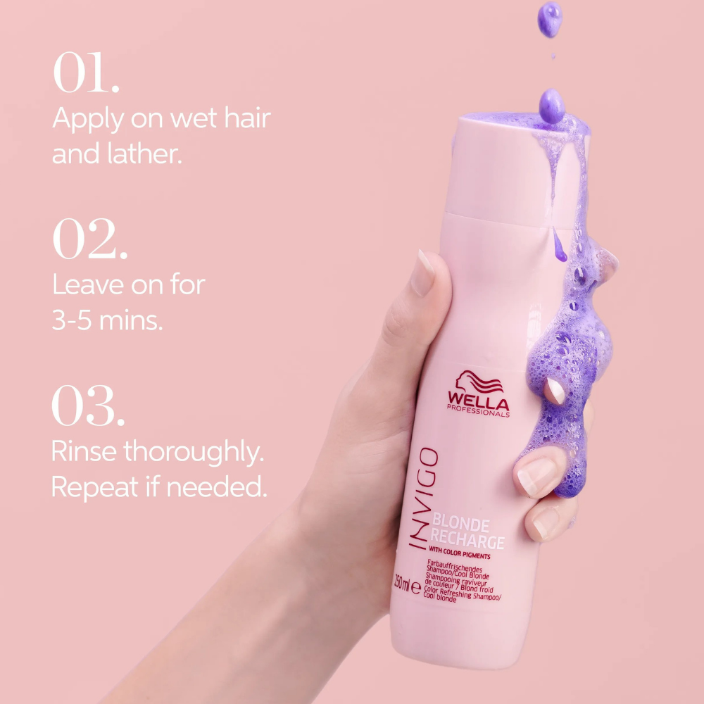 Wella Invigo Blonde Recharge Cool Blonde Shampoo 250ml