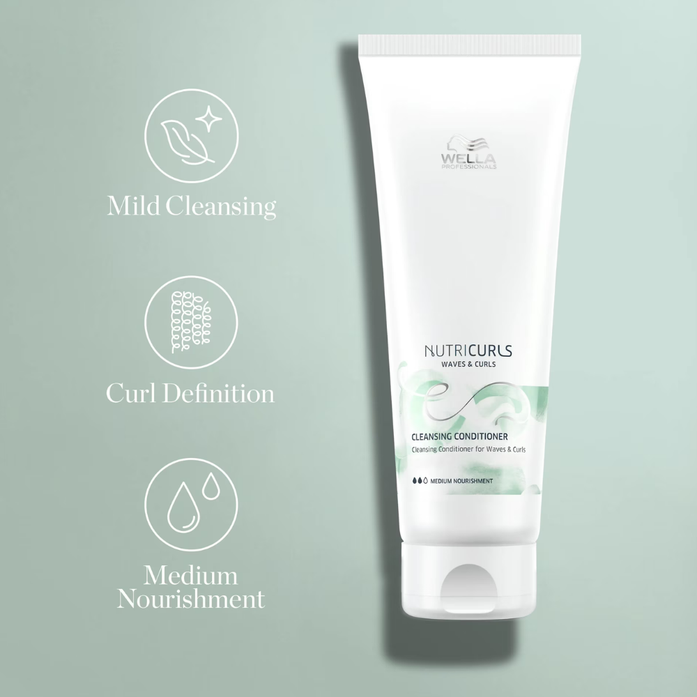 Wella Nutri Curls Cleansing Conditioner 250ml