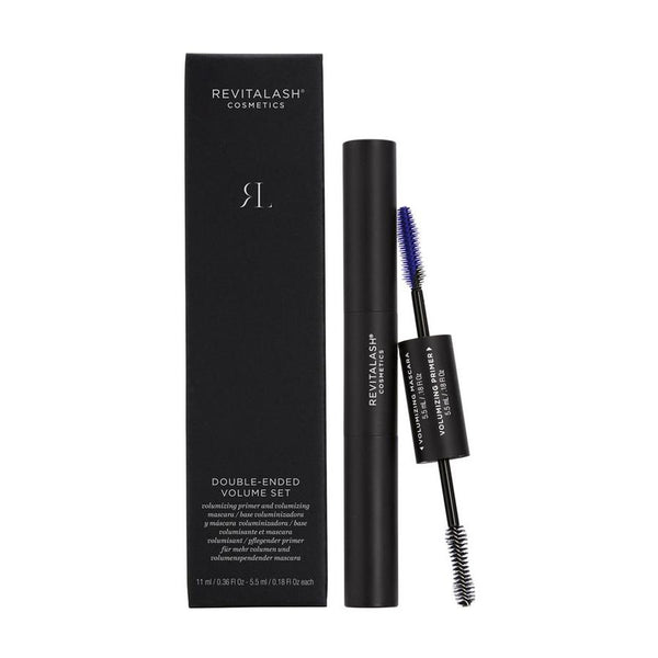 RevitaLash Cosmetics Double-Ended Volume Set (Primer/Mascara) – Black