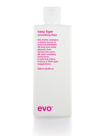 Evo Smooth Easy Tiger Straightening Balm 200ml Hair Products New