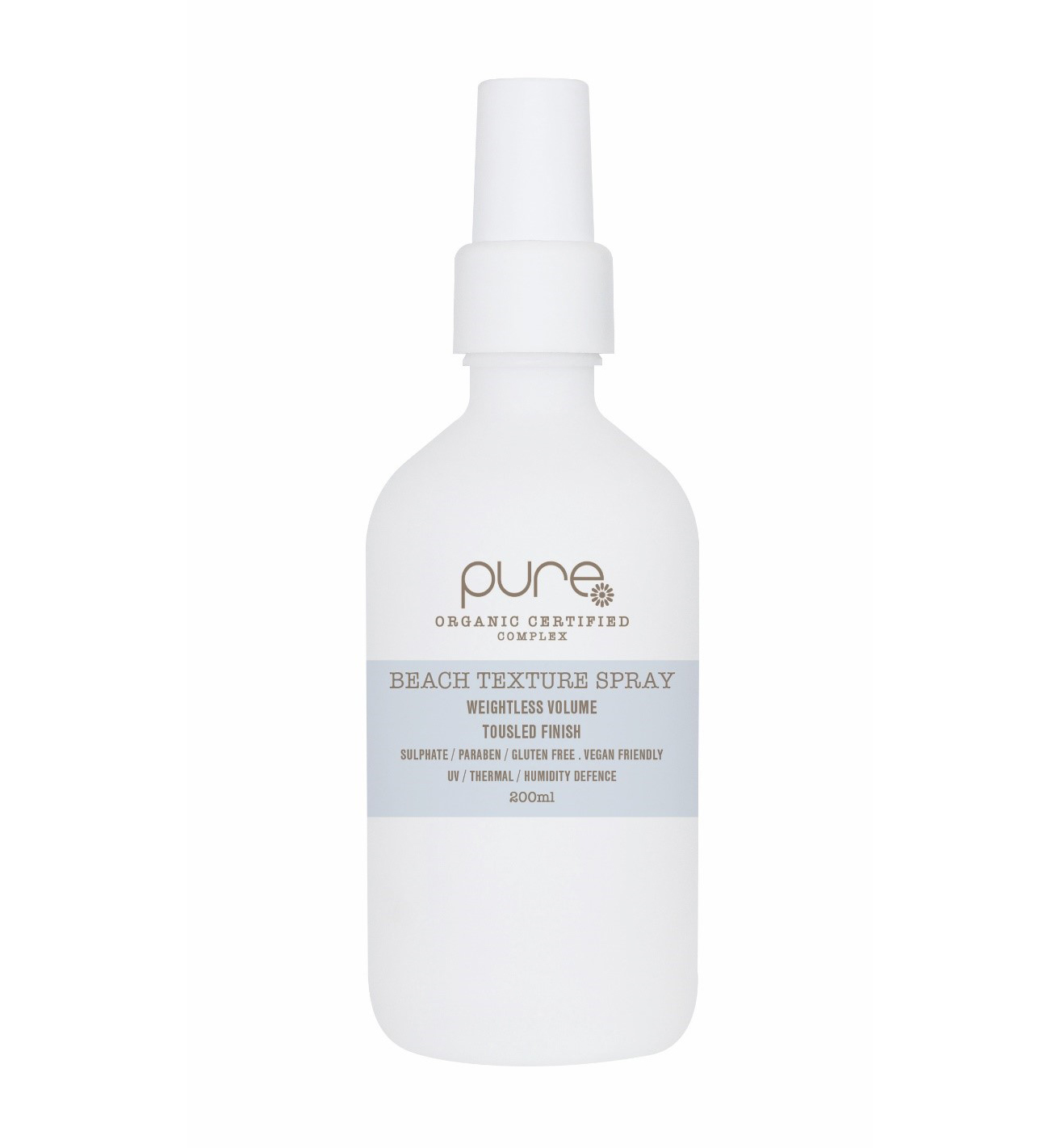 Pure Organic Beach Texture Spray 200ml - Hair products New Zealand
