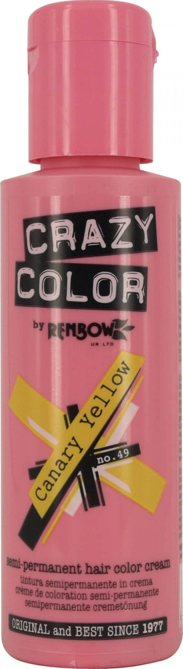 Crazy Color Canary Yellow 100ml