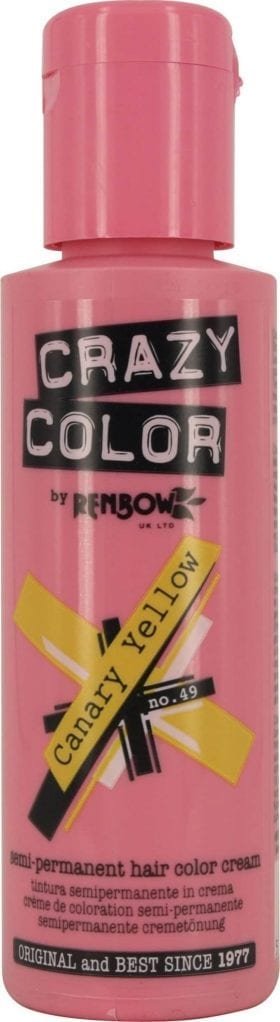 Crazy Color Canary Yellow 100ml