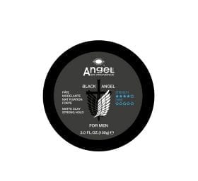 Angel Mens Black Angel Matt Clay Strong Hold 100g
