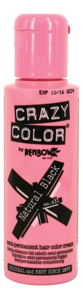 Crazy Color Natural Black 100ml