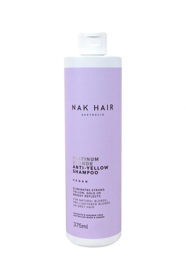 Nak Platinum Blonde Shampoo 375ml