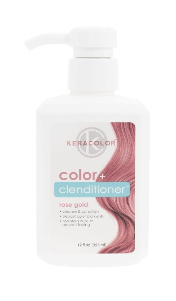 Keracolor Clenditioner Rose Gold 355ml